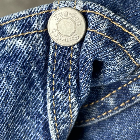 Aritzia Blue Denim Women's Overalls - Picture 16 of 16